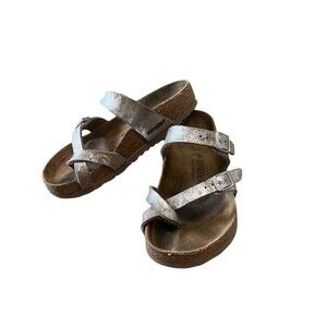 Birkenstock Mayari Womens Thong Sandals Beige Size US 4 EU 35